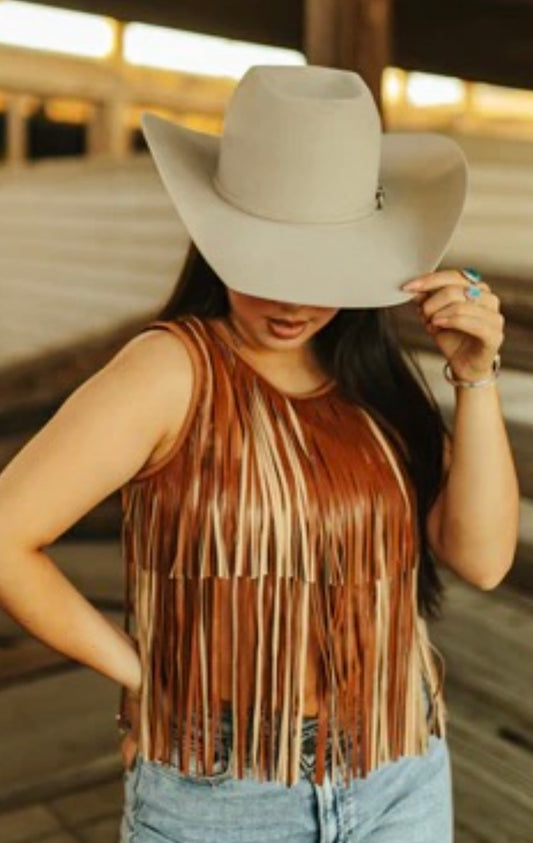 Fringe Saddle (Brown)