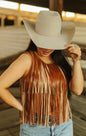 Fringe Saddle (Brown)